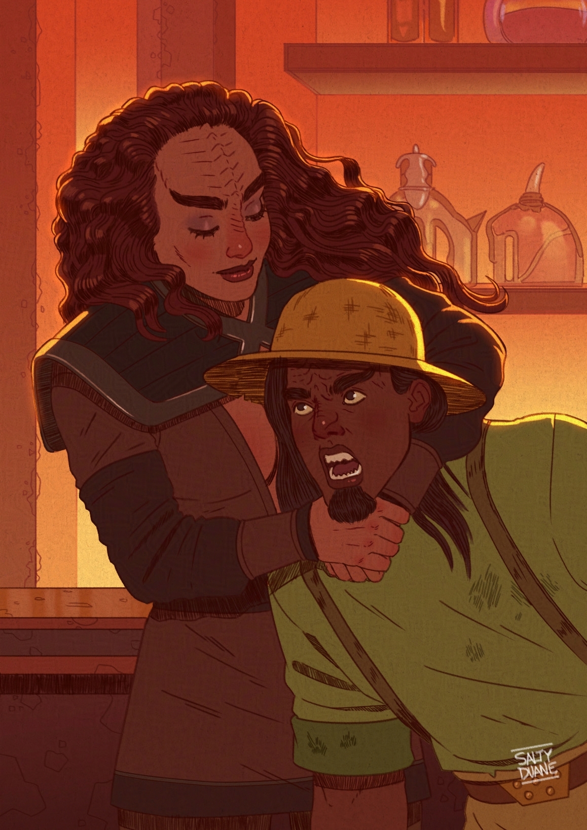 Klingon Headlock protected intensity LOW V2